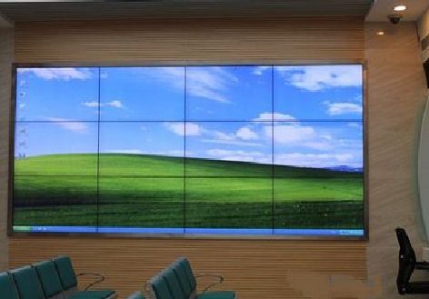 祁东液晶拼接屏的另类用法。